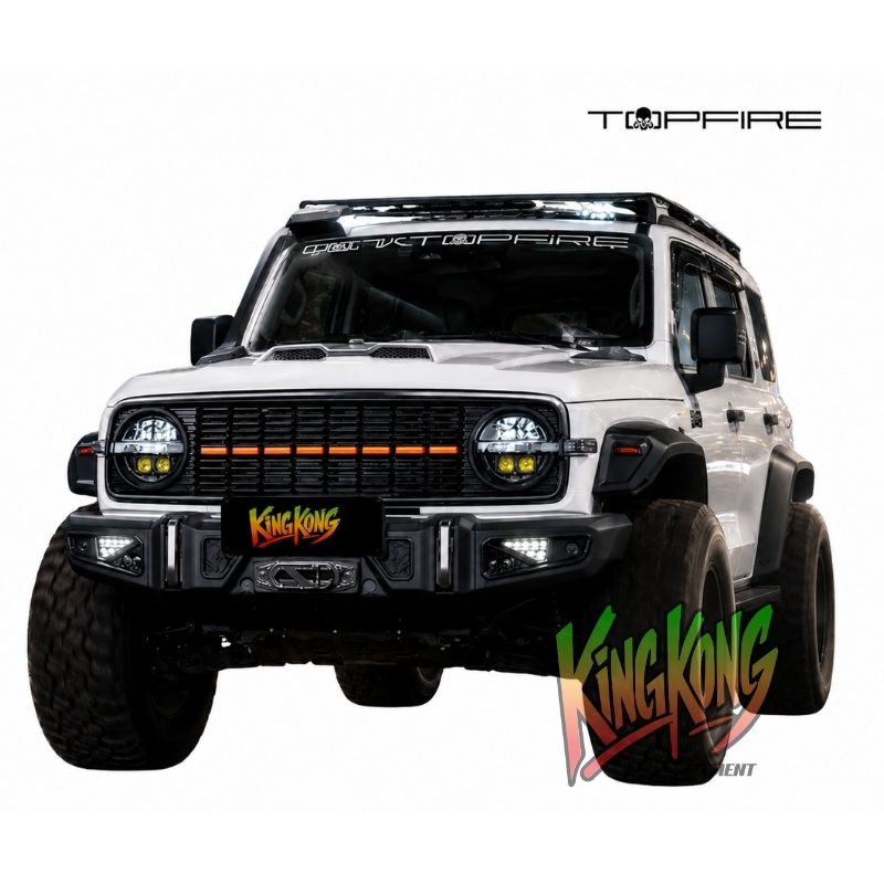 GWM TANK 300 Topfire™ Darkest Front Grille with Orange LED