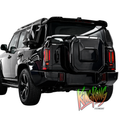 Jetour T2 Gloss Black Square Tyre Cover