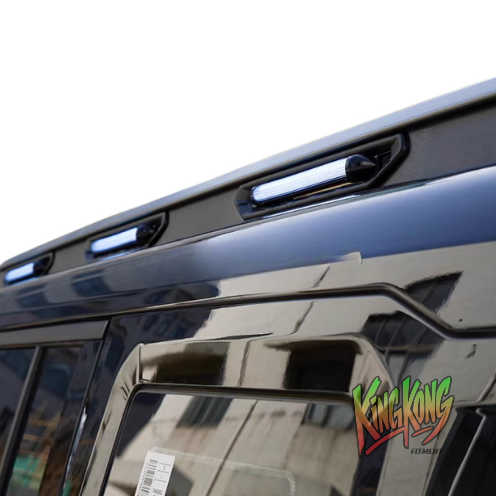 Jetour T2 Roof Rack Trim Kit - Black