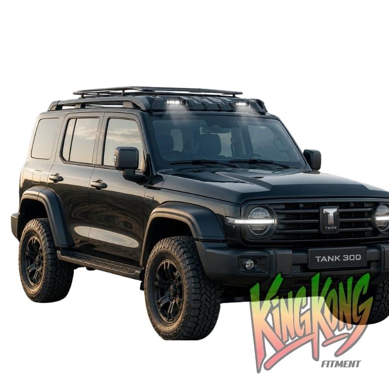 GWM TANK 300 MARS Front Roof Spoiler with LED Light KING KONG FITMENT  .