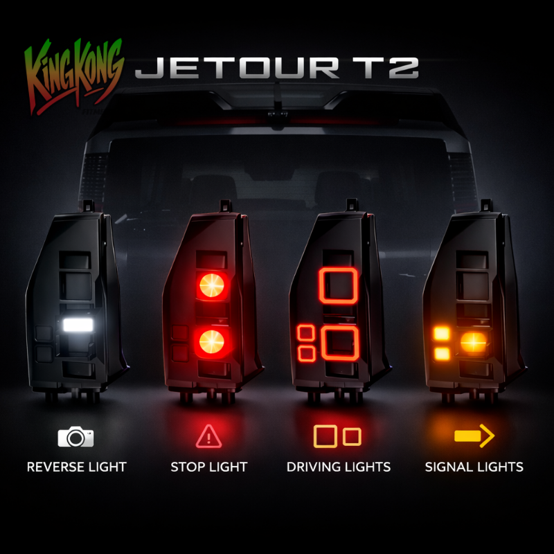 Jetour T2 Defender Styled Taillights