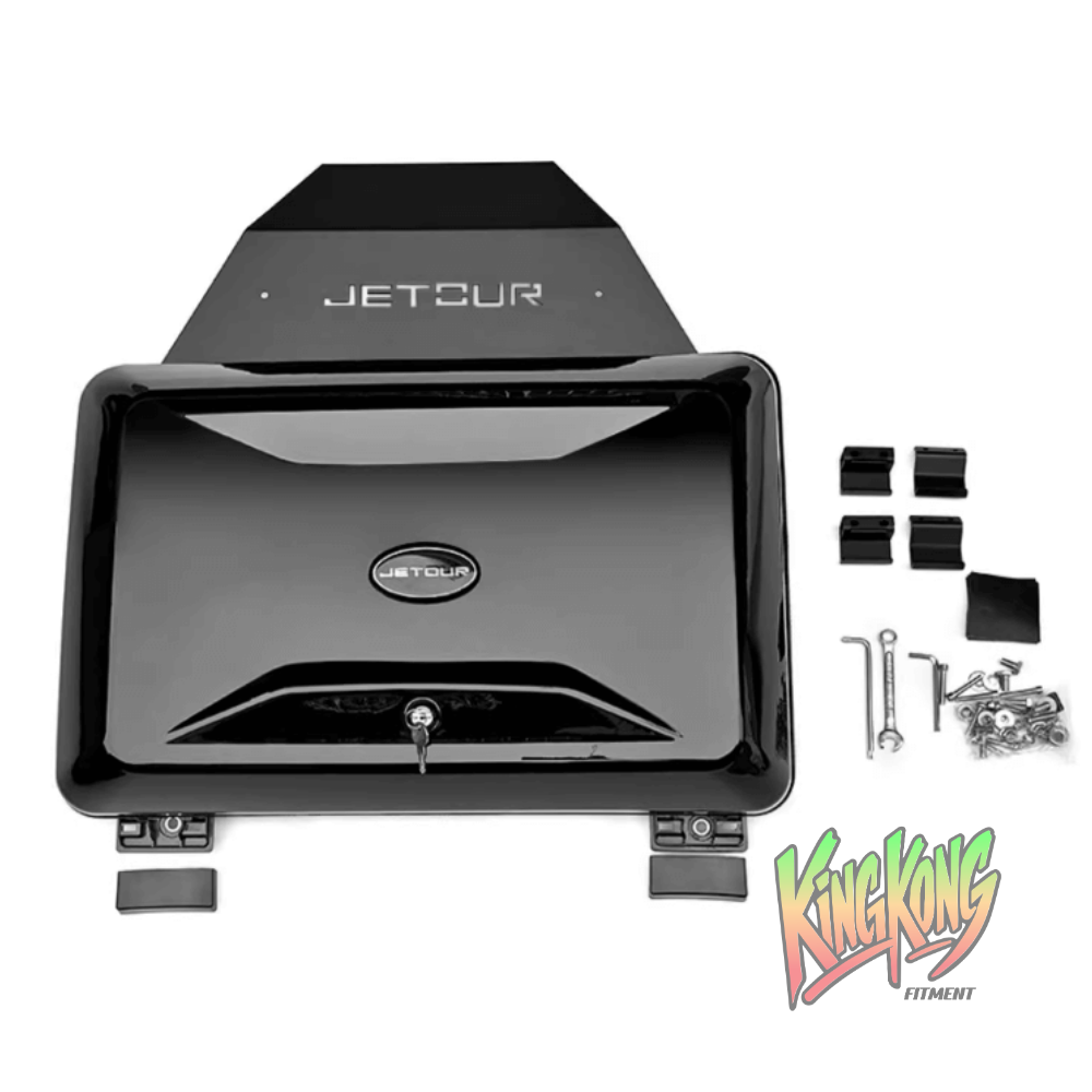 JETOUR T2 Gloss Black Side Storage Box