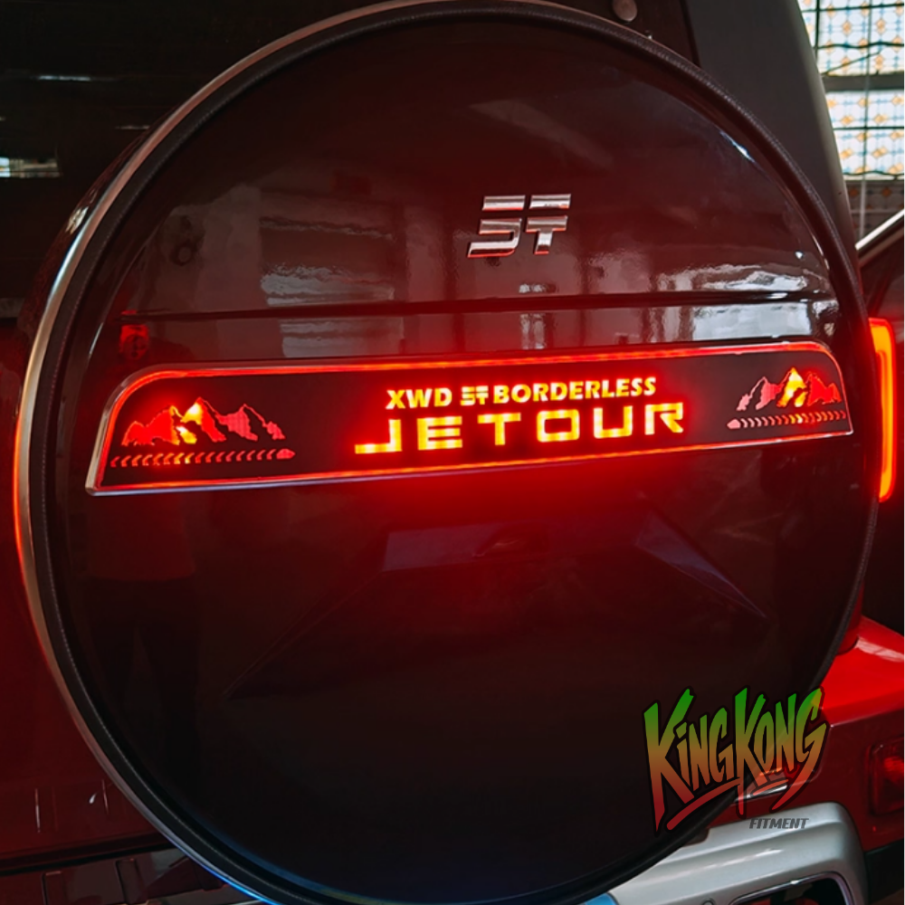 Jetour T2 Tyre Cover Light Panel