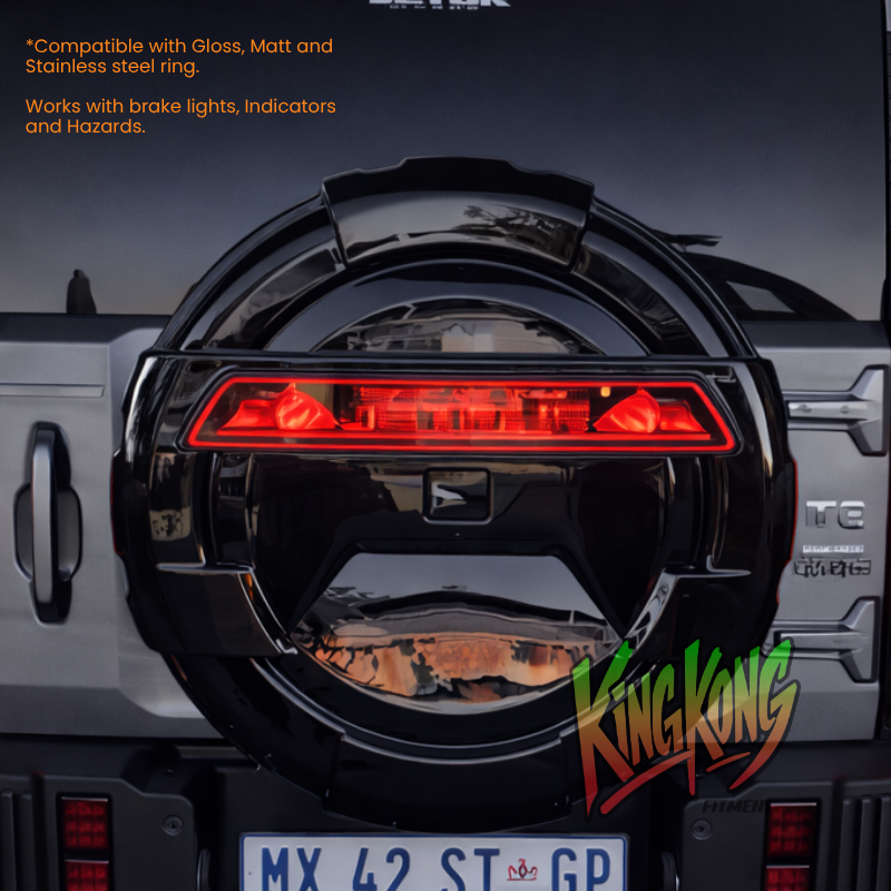 Jetour T2 Tyre Cover Light Panel