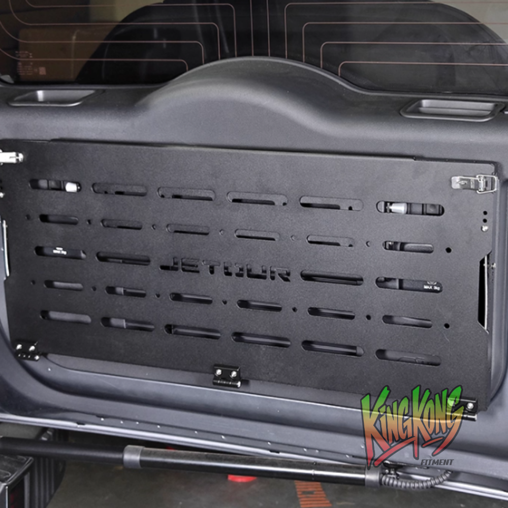 Jetour T2 Tailgate Foldown shelf/ Storage with extra cup holders