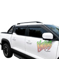 BYD Shark 6 Weather Shields | Matte Grain Wind Deflectors
