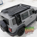 Black slimline roof rack for GWM Tank 300