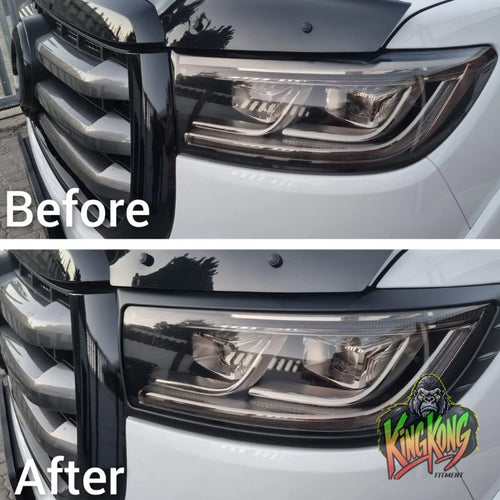 GWM P300 headlight protection covers