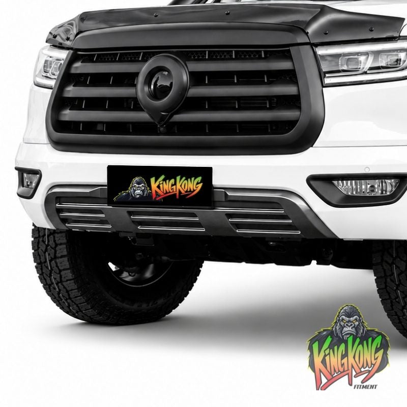 GWM P300 gloss black front grille