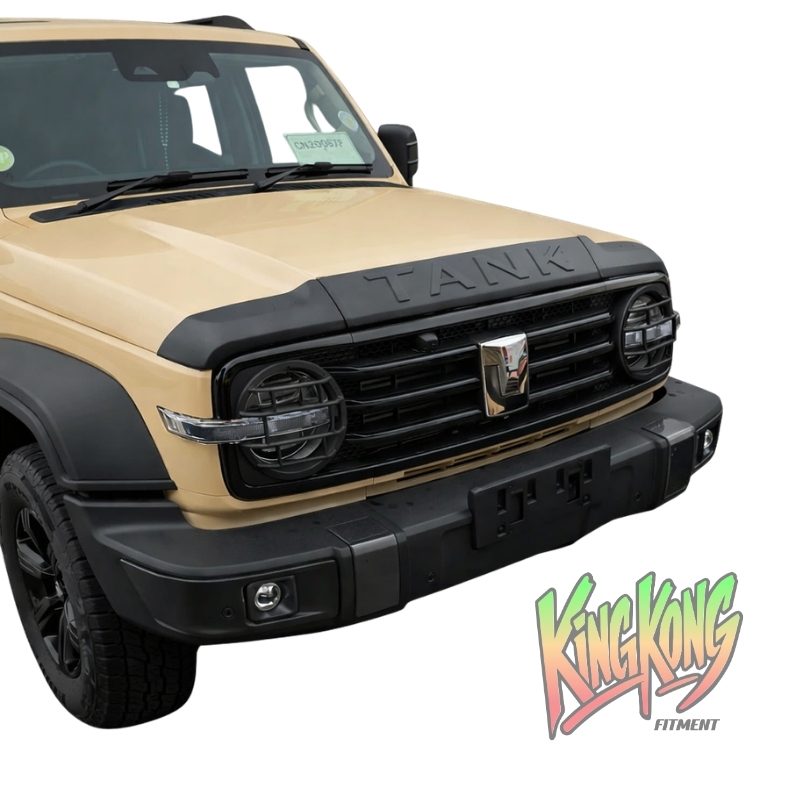 GWM Tank 300 Bonnet Guard | 3-Piece Matte Grain