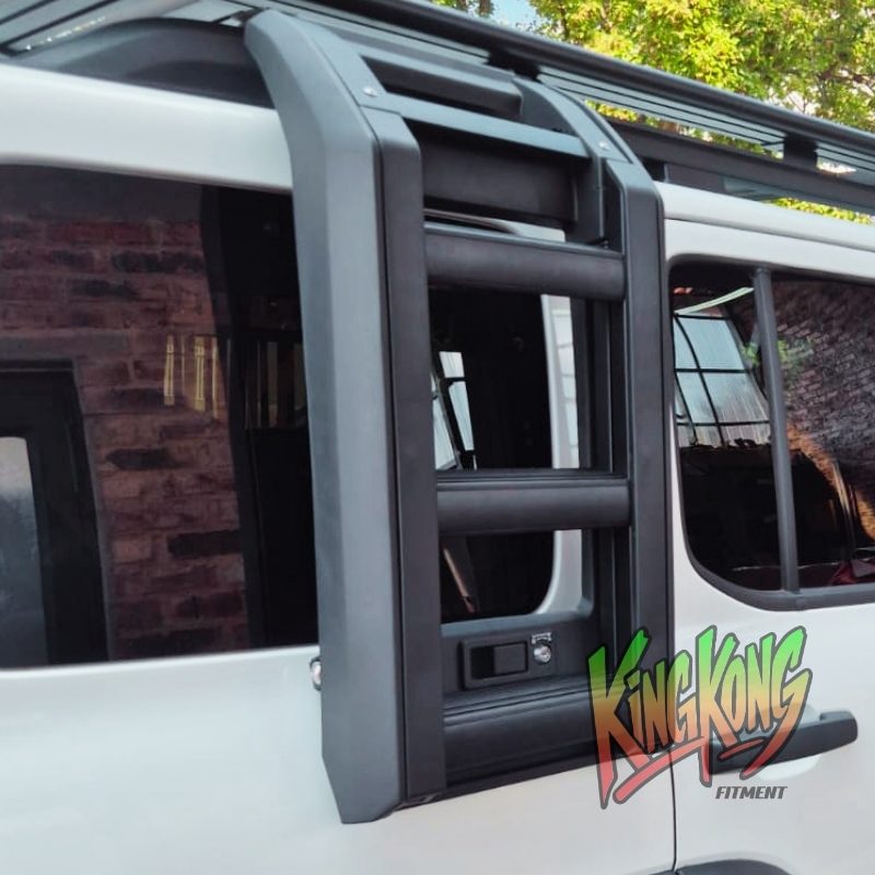 GWM Tank 300 side ladder in black for roof rack access
