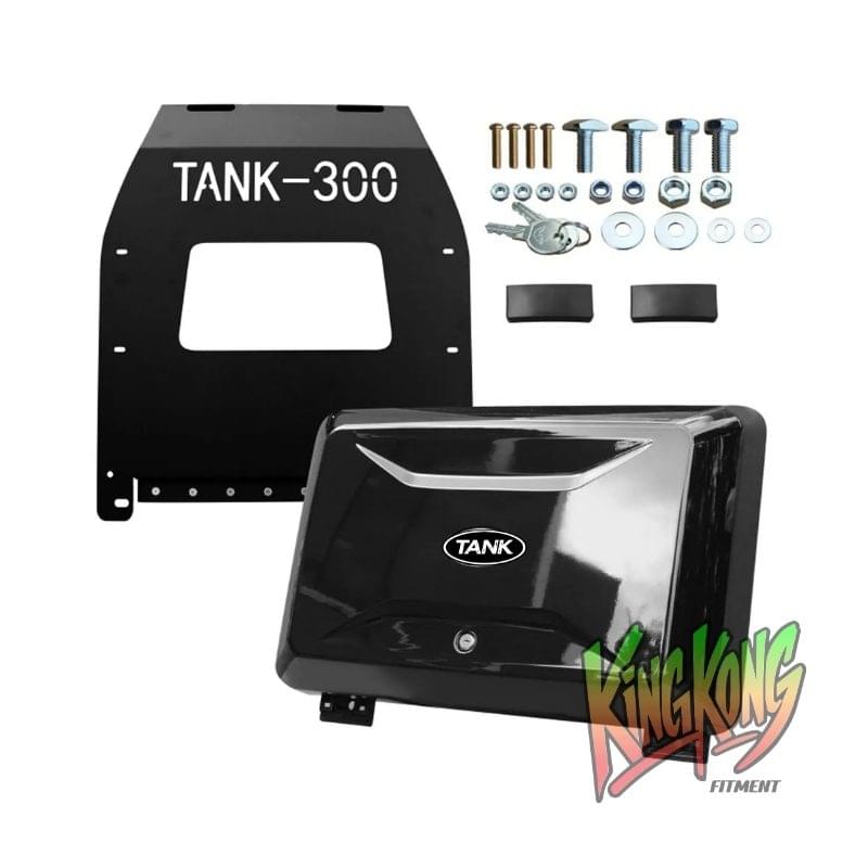 GWM Tank 300 side storage box close-up