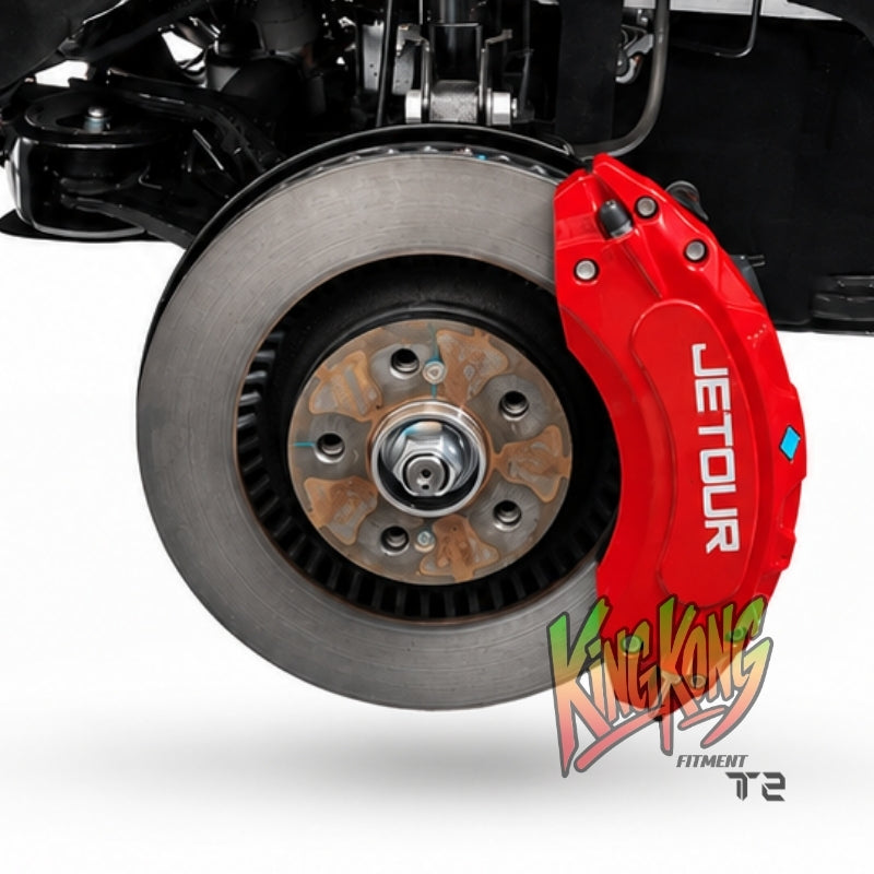 Jetour T2 4x Caliper Covers - Red