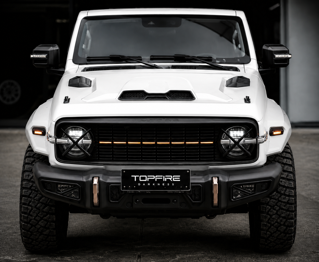 GWM TANK 300 Topfire™ Darkest Front Grille with White LED
