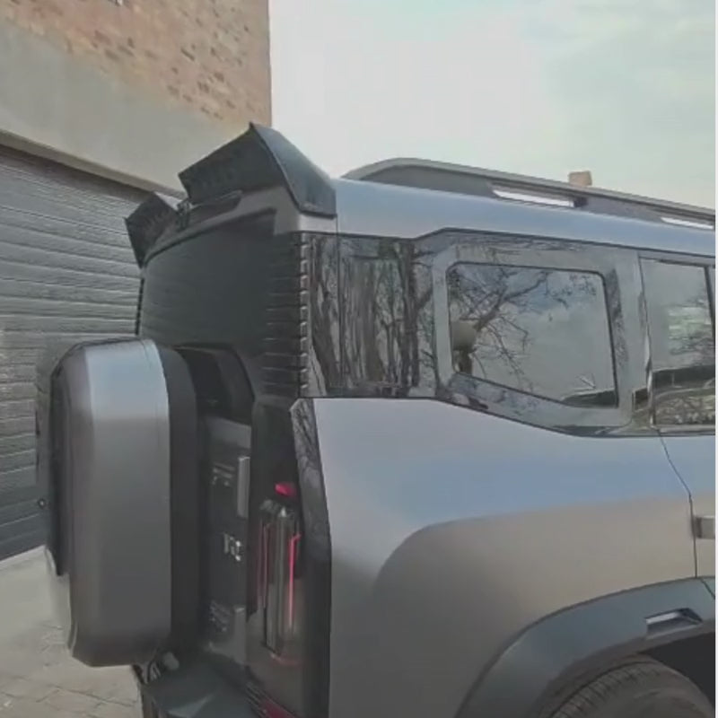 Jetour T2 Rear Spoiler - Gloss Black