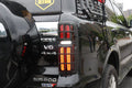 Tank 500 Tail Light Cover – installed