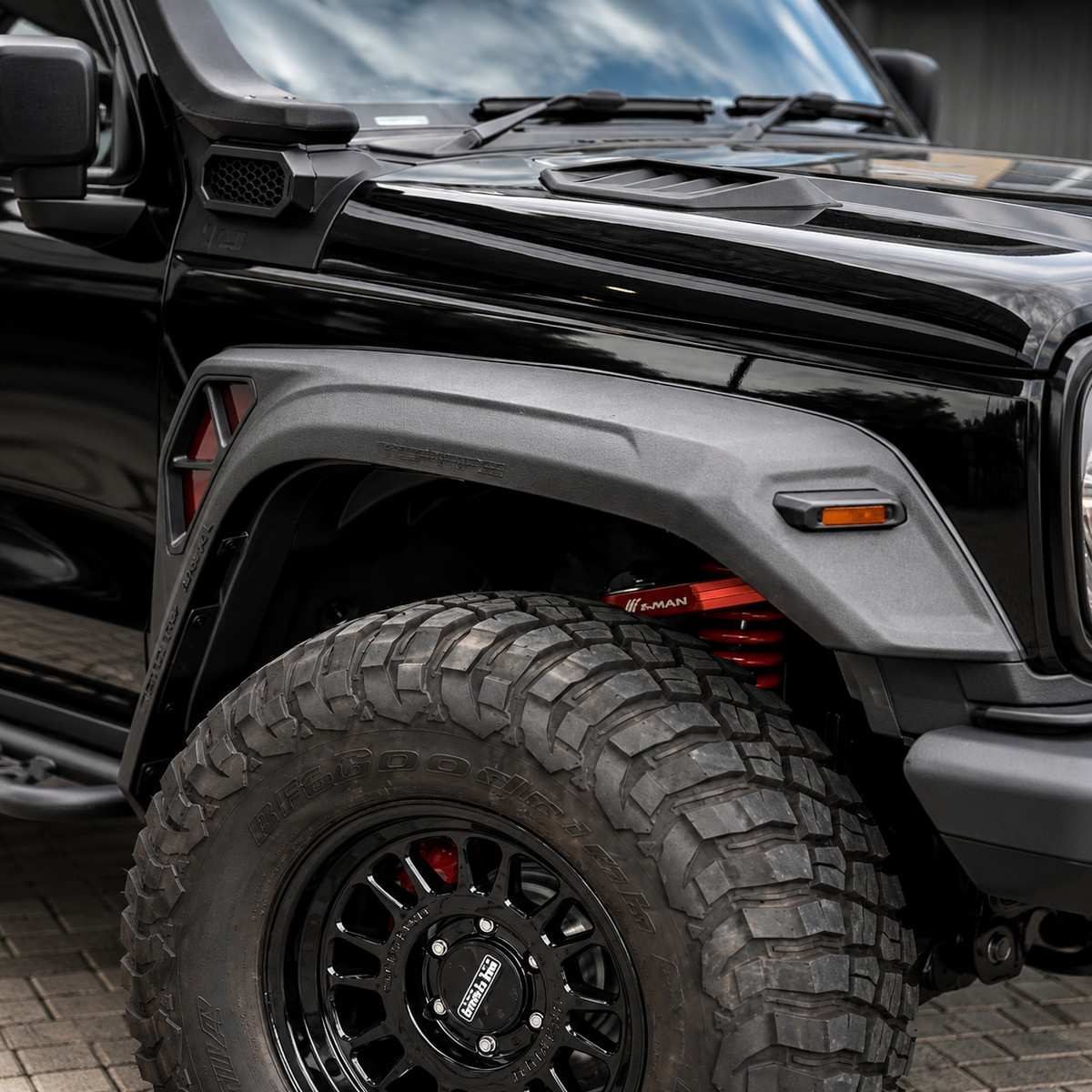 GWM TANK 300 Topfire™ Darkest Fender Flares with Inner Liners