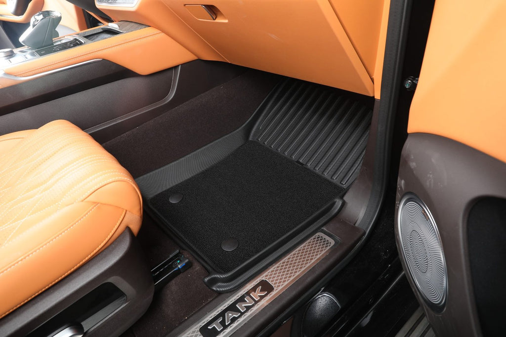 Tank 500 Floor Mat – installed