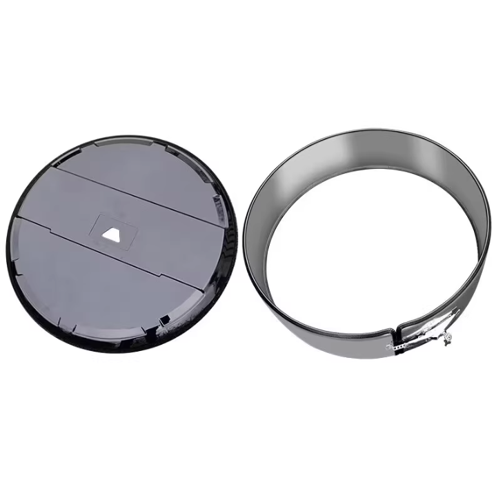 JETOUR T2 Spare Wheel Cover - with S/S Outer Ring - Image 4